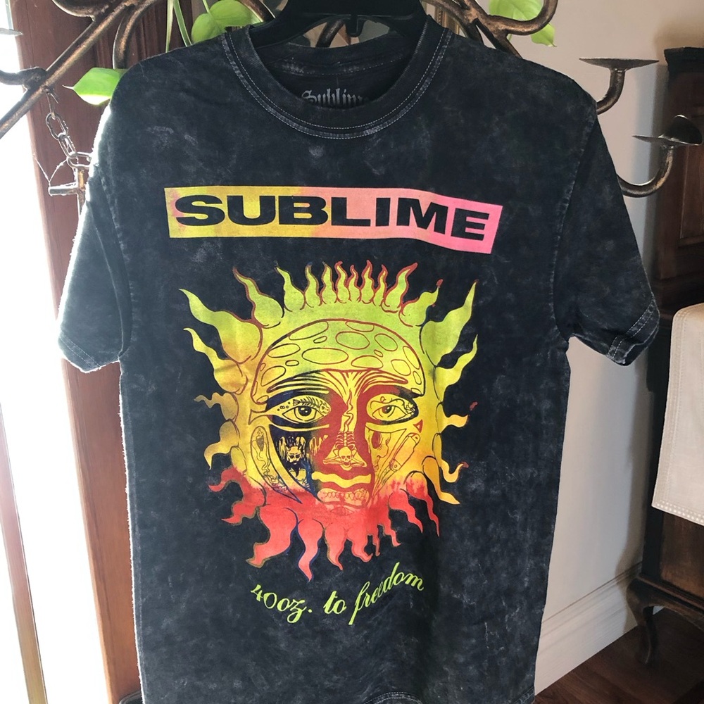 Sublime Graphic Band Tee Sz Med